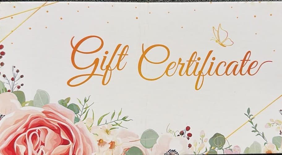 Gift Certificate